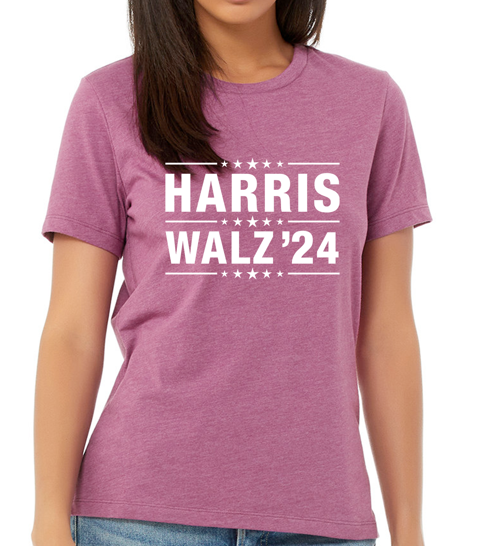 "HARRIS / WALZ 2024" LADIES RELAXED TEE
