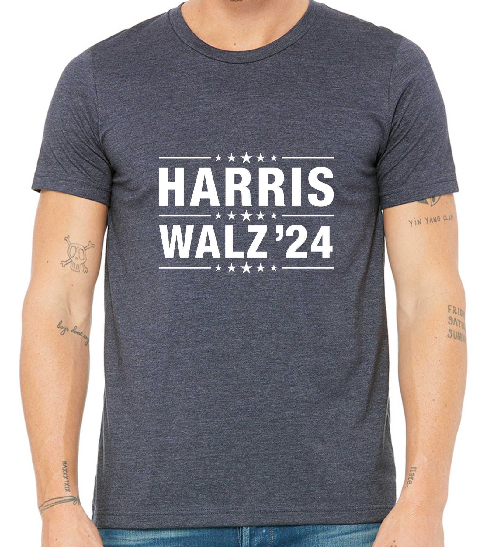 "HARRIS / WALZ 2024" UNISEX TEE