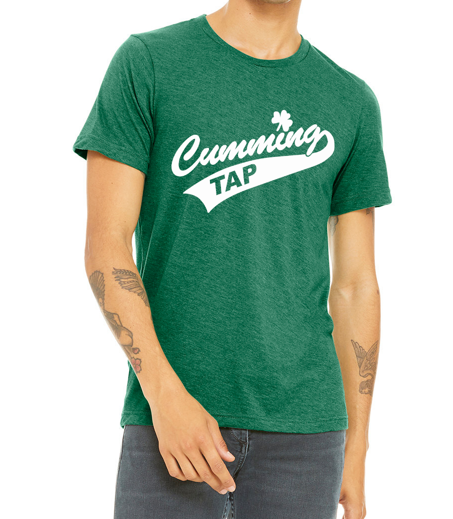 Cumming Tap Unisex Heather Short Sleeve T-Shirt