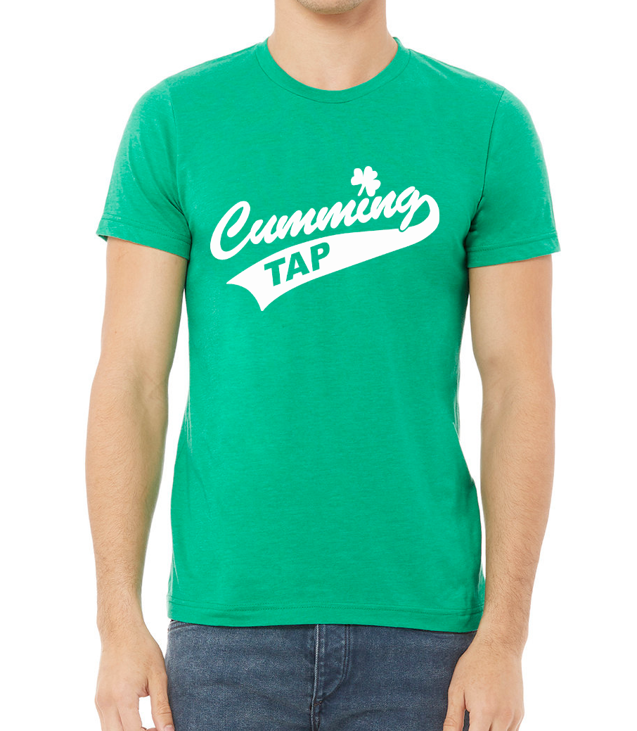 Cumming Tap Unisex Heather Short Sleeve T-Shirt