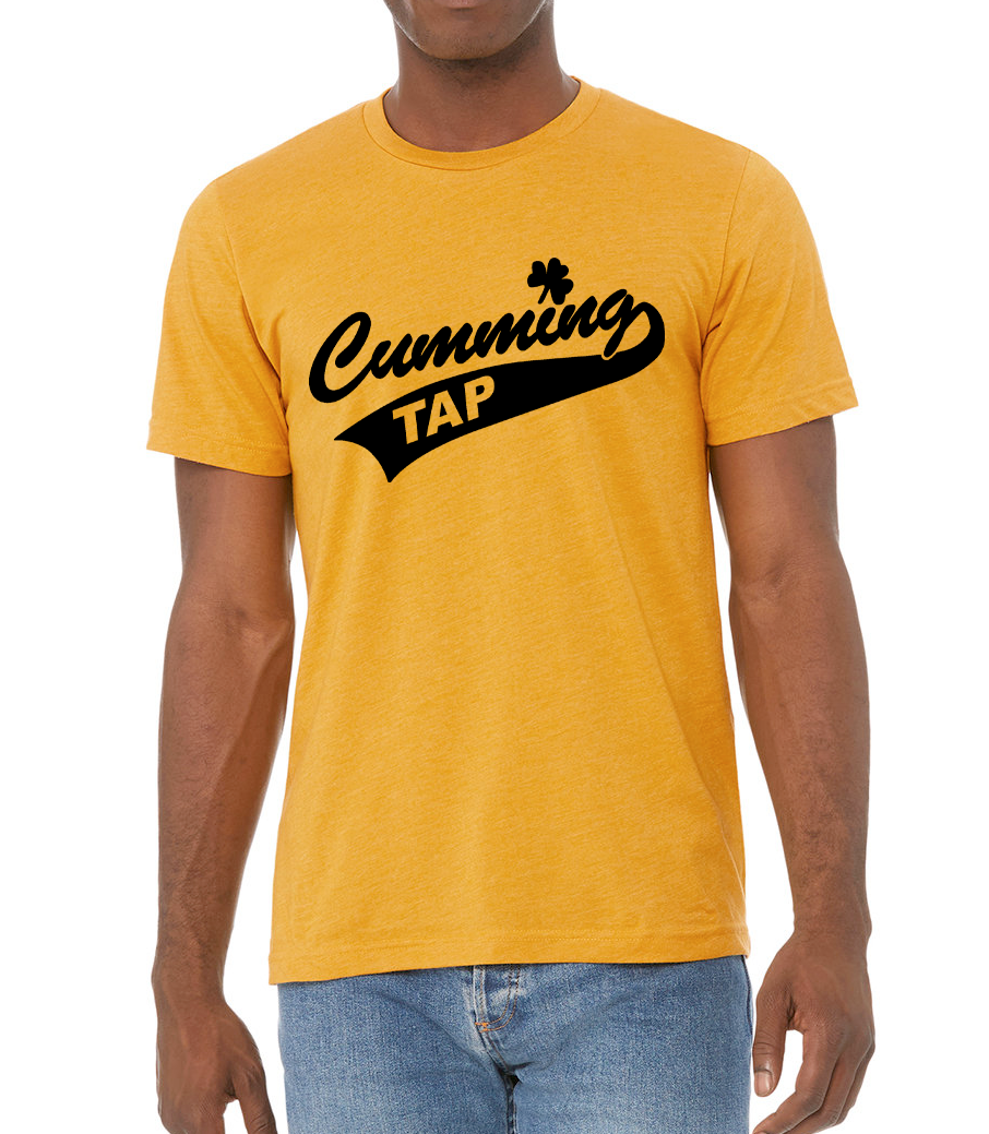 Cumming Tap Unisex Heather Short Sleeve T-Shirt
