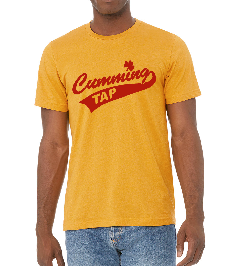 Cumming Tap Unisex Heather Short Sleeve T-Shirt