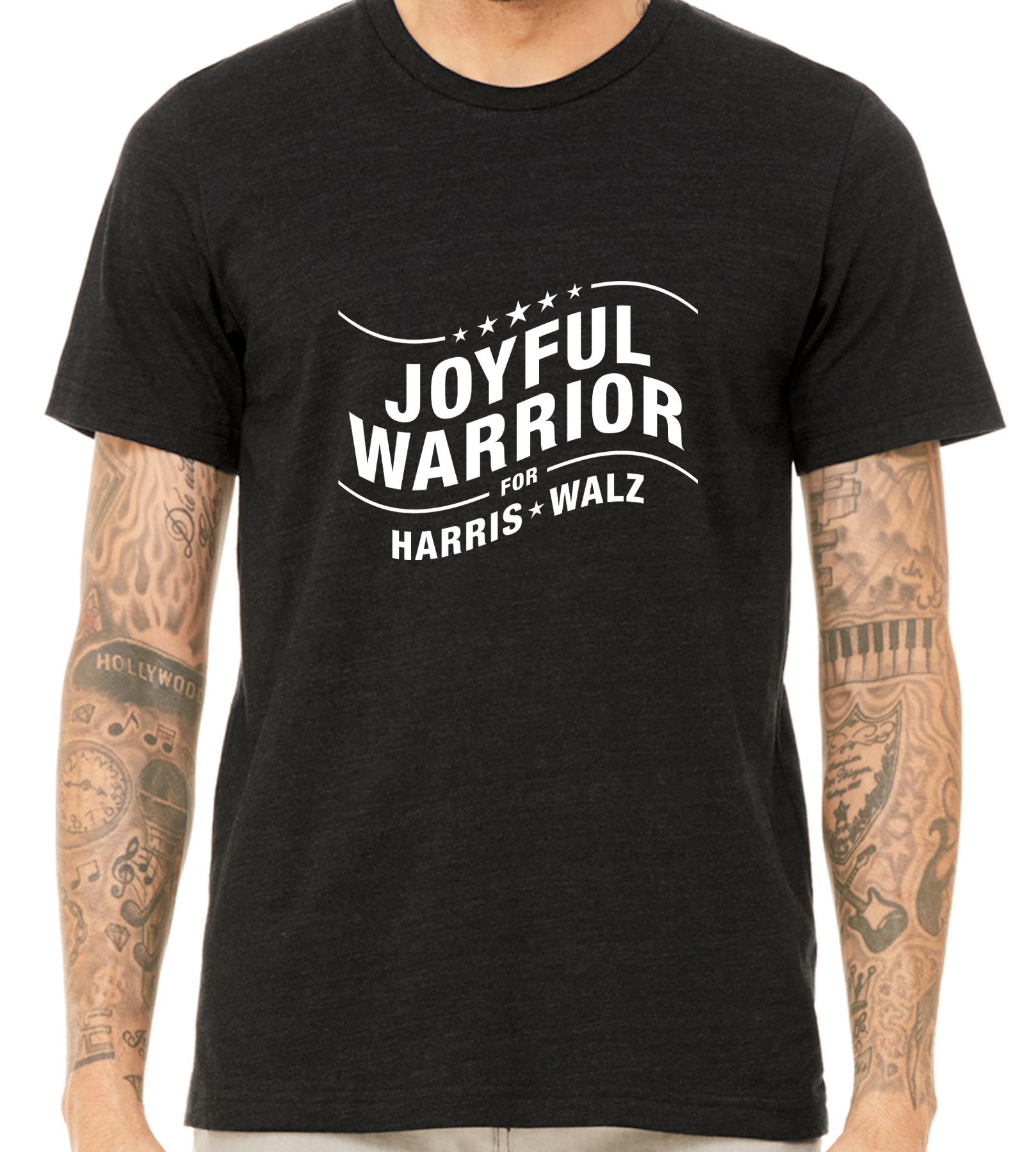 HARRIS / WALZ "JOYFUL WARRIOR FOR" UNISEX TEE