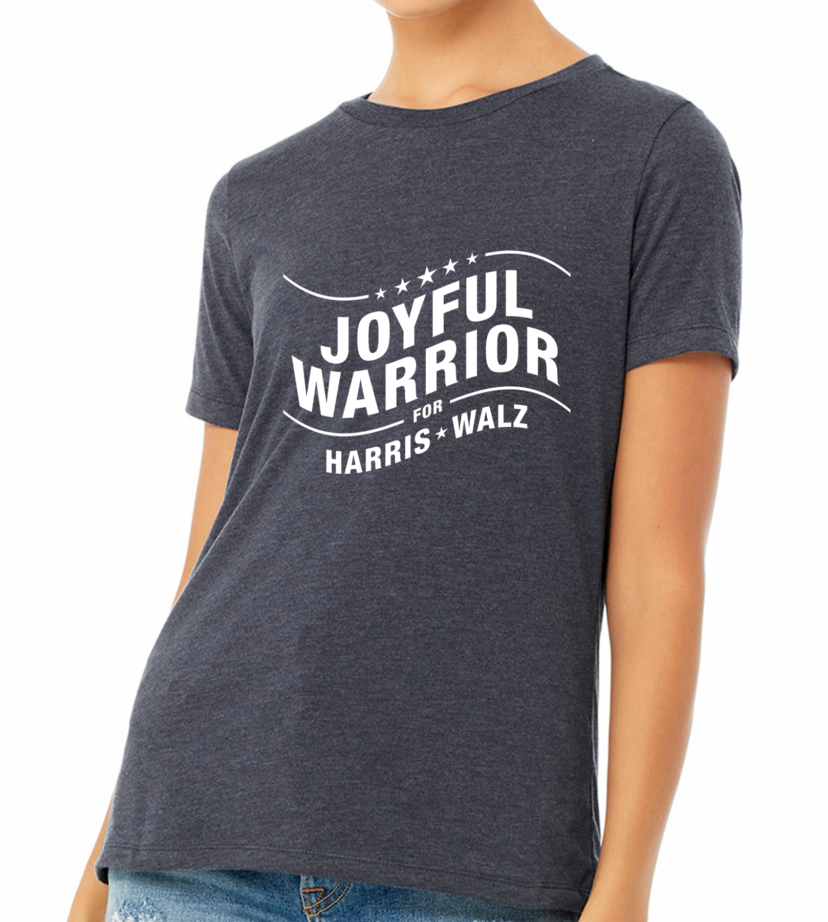 HARRIS / WALZ "JOYFUL WARRIOR FOR" LADIES RELAXED TEE