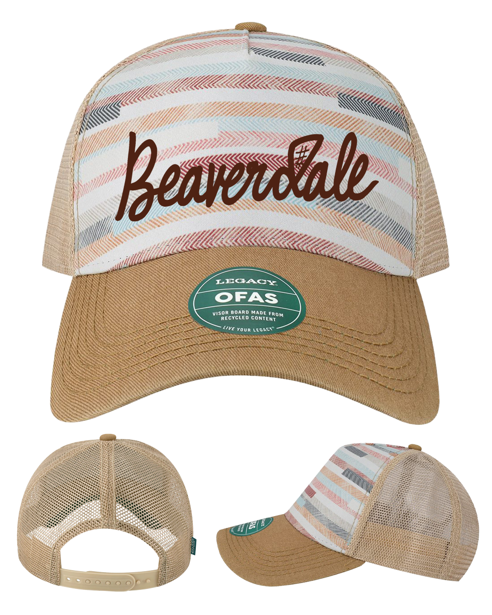 "BEAVERDALE FALL FESTIVAL CAP" LEGACY Old Favorite Five-Panel Trucker Cap - OFAFP