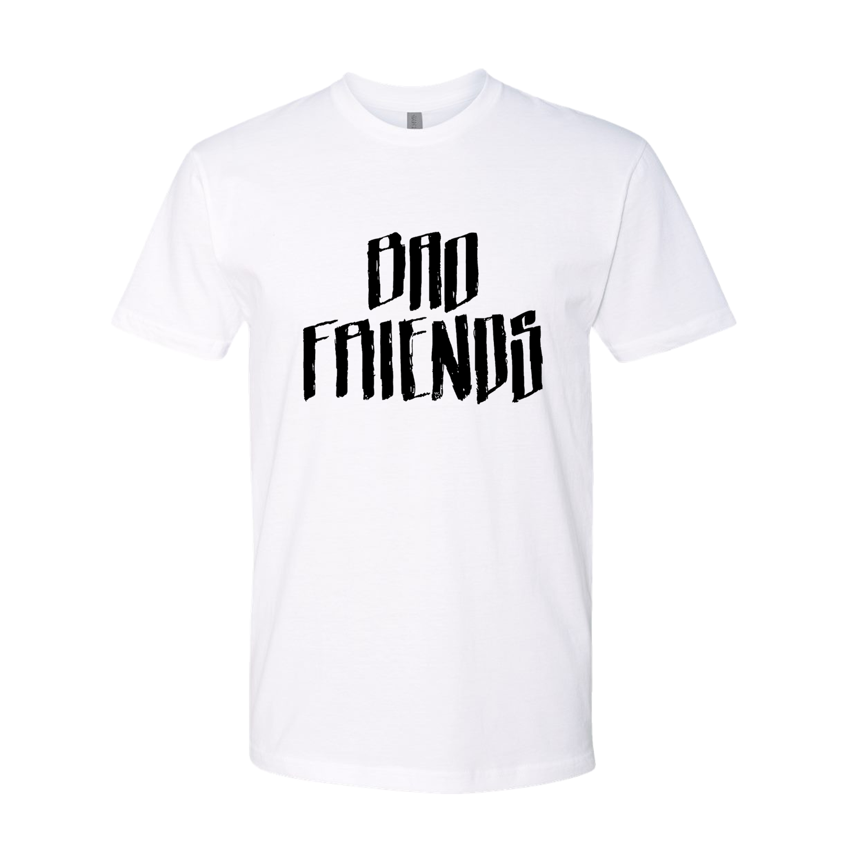 BAD FRIENDS "BRANDED LOGO" Next Level Cotton T-Shirt - 3600