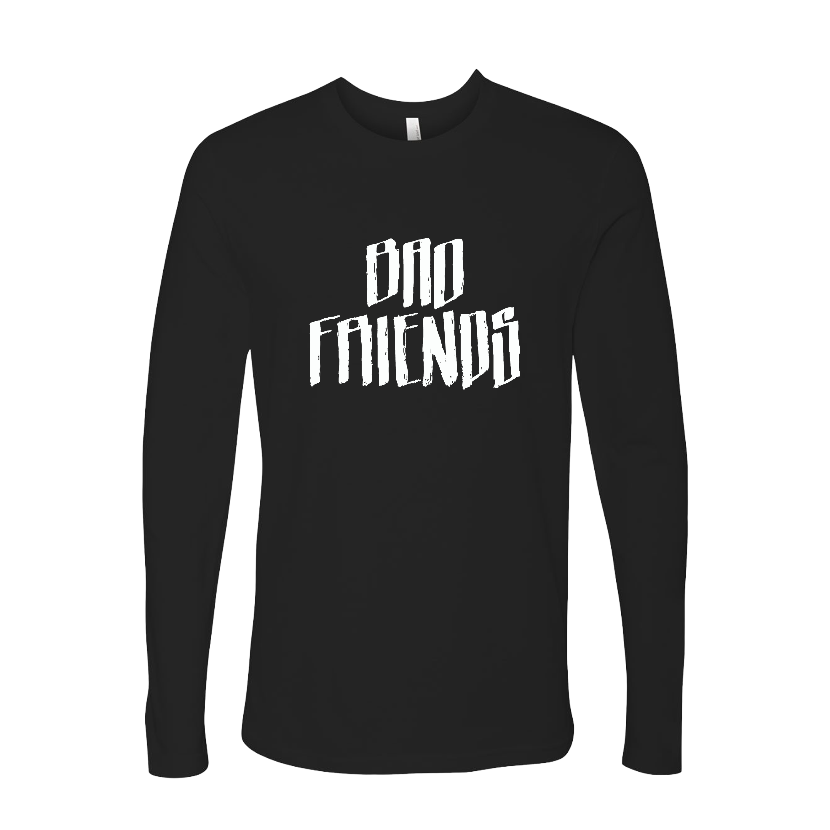 BAD FRIENDS "BRANDED LOGO" UNISEX LONGSLEEVE T-SHIRT