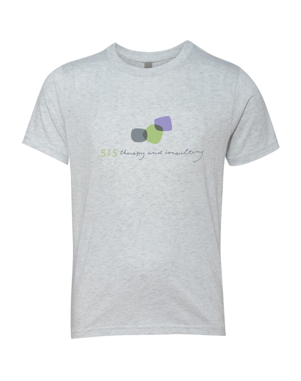 "515 THERAPY AND CONSULTING" Next Level Youth Triblend T-Shirt - 6310
