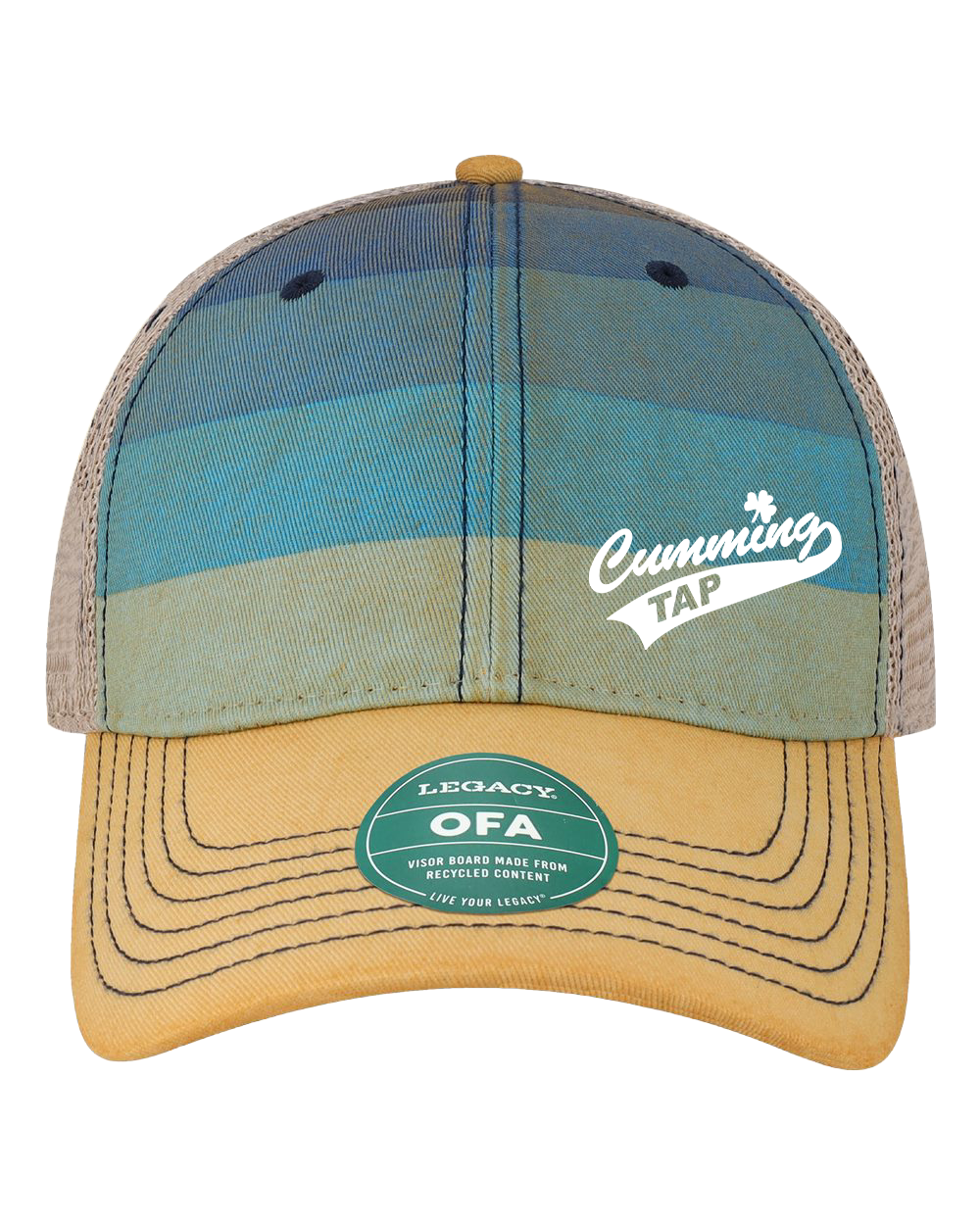 "CUMMING TAP LOGO" OFA-Old Favorite Trucker Cap