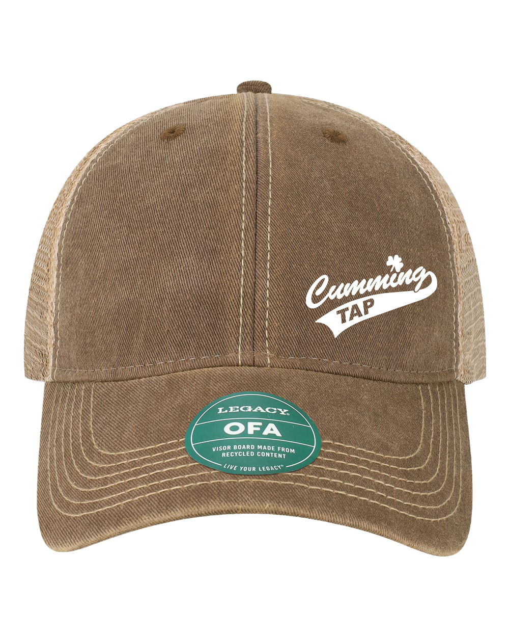 "CUMMING TAP LOGO" OFA-Old Favorite Trucker Cap