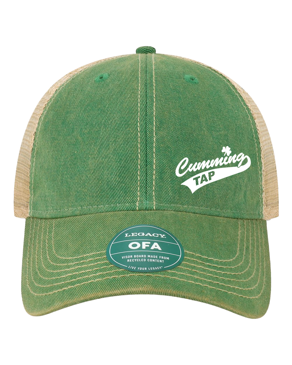 "CUMMING TAP LOGO" OFA-Old Favorite Trucker Cap