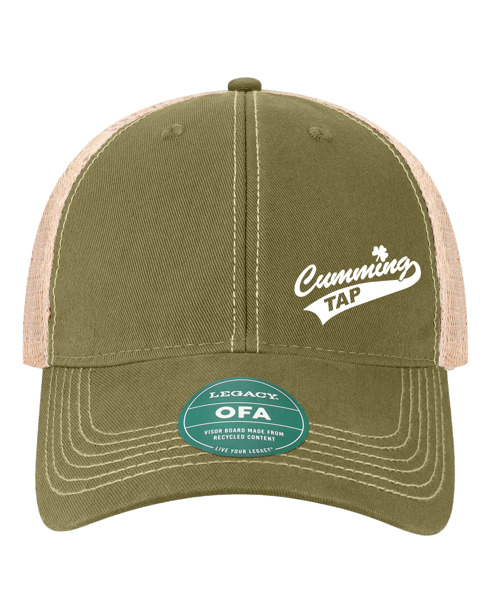 "CUMMING TAP LOGO" OFA-Old Favorite Trucker Cap