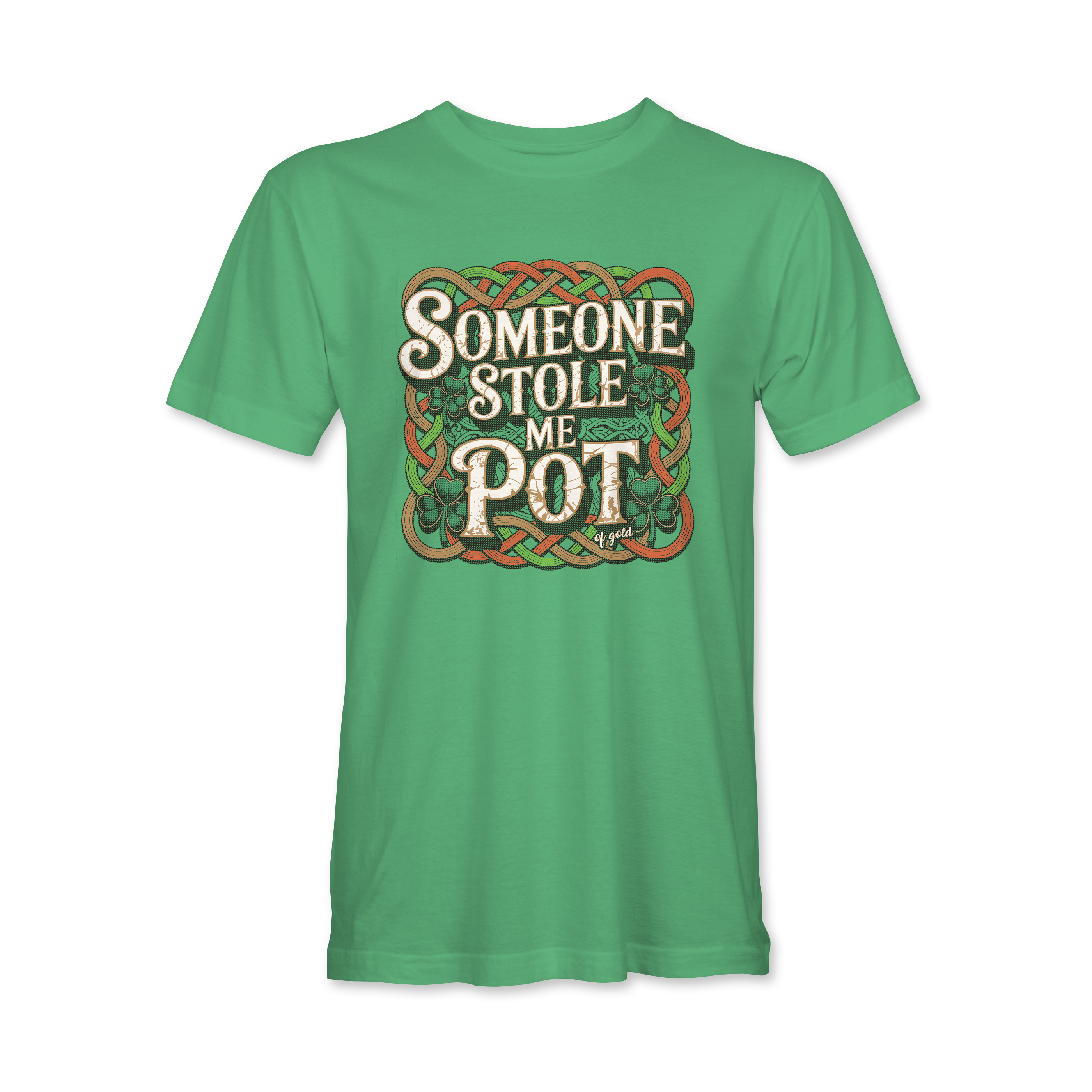 "SOMEONE STOLE MY POT" Bella + Canvas CVC Unisex Jersey Tee - 3001CVC