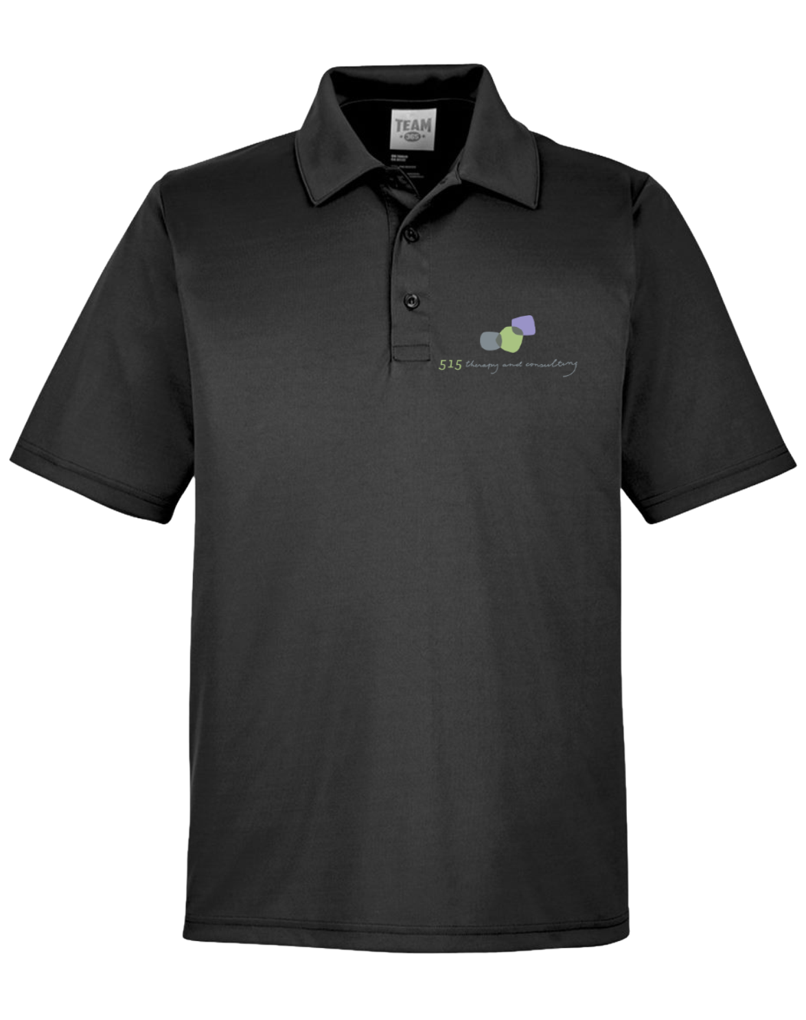 "515 THERAPY AND CONSULTING" Team 365 Men's Zone Performance Polo - TT51