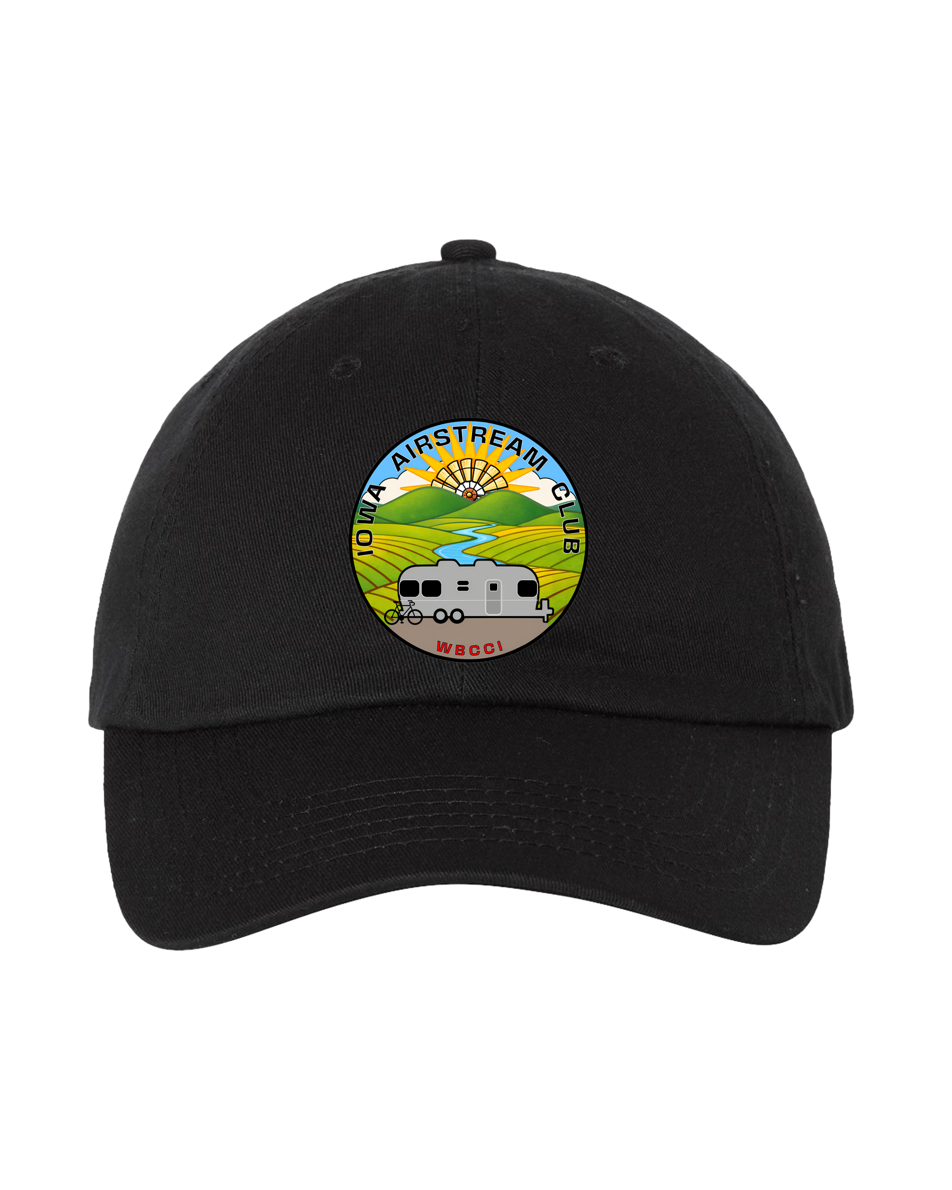 "IOWA AIRSTREAM CLUB" Valuecap Bio-Washed Classic Dad Hat - VC300A