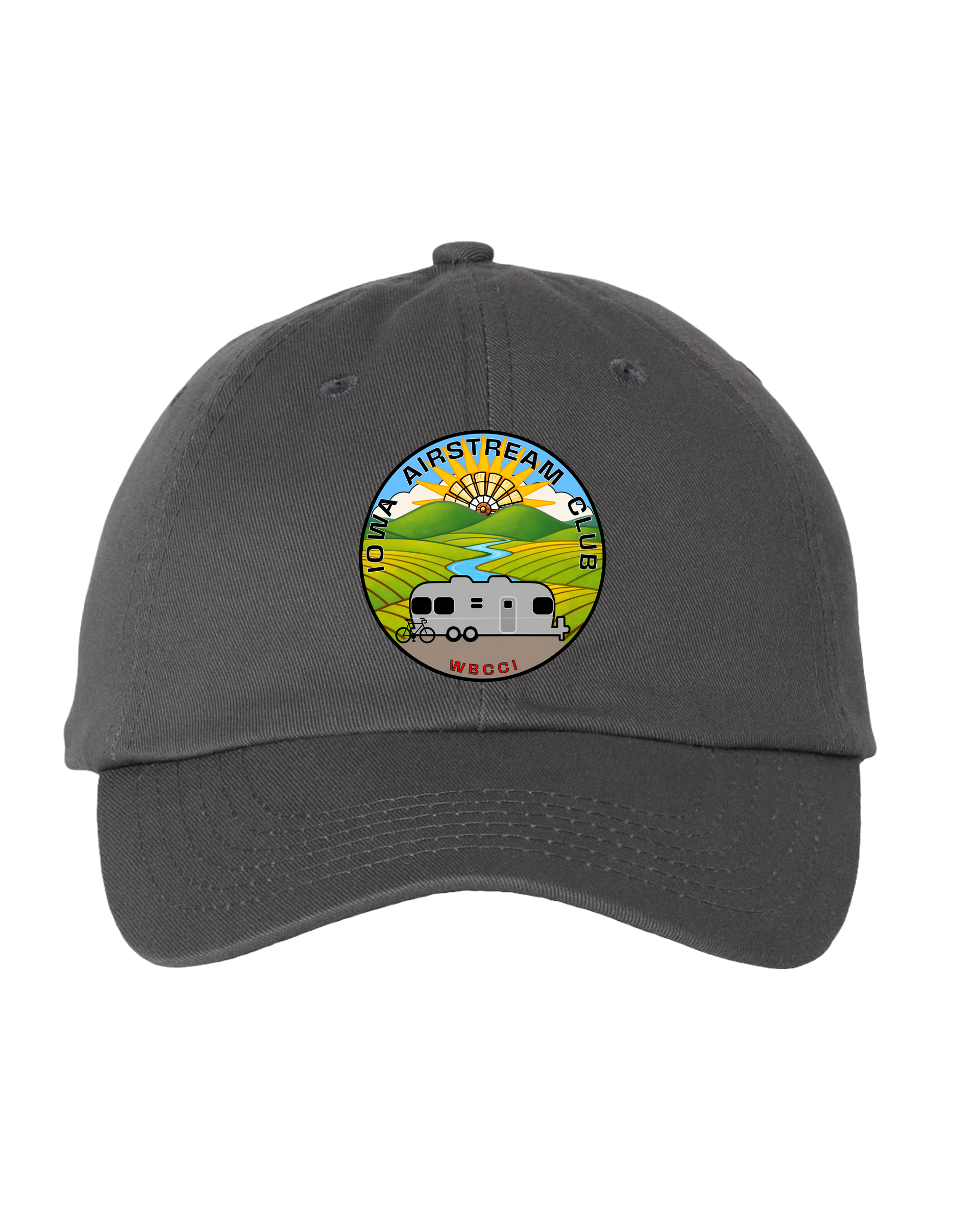"IOWA AIRSTREAM CLUB" Valuecap Bio-Washed Classic Dad Hat - VC300A