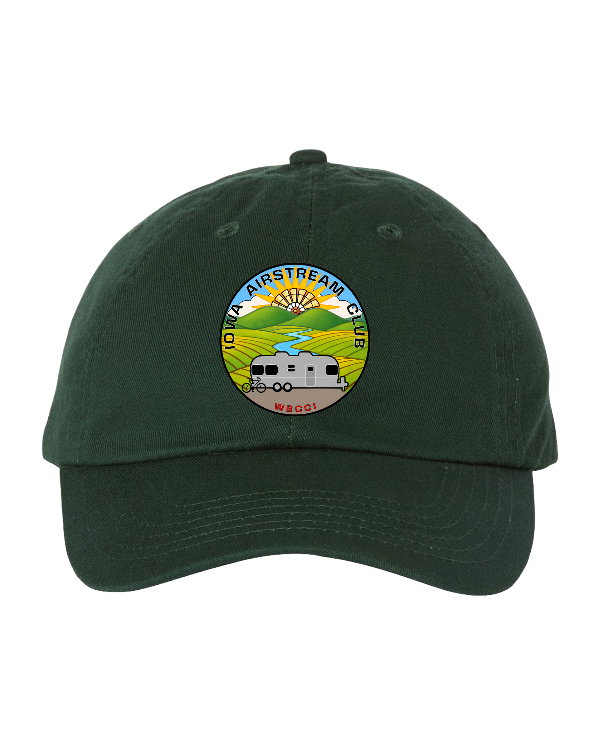 "IOWA AIRSTREAM CLUB" Valuecap Bio-Washed Classic Dad Hat - VC300A