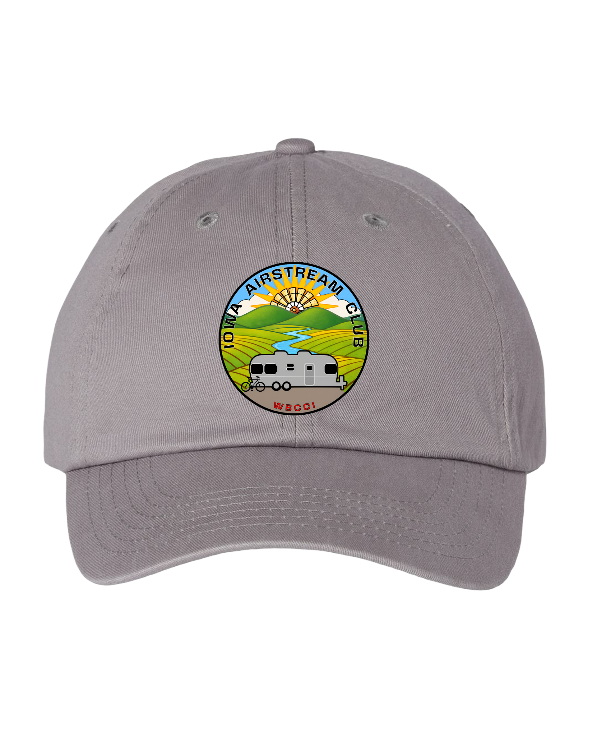 "IOWA AIRSTREAM CLUB" Valuecap Bio-Washed Classic Dad Hat - VC300A